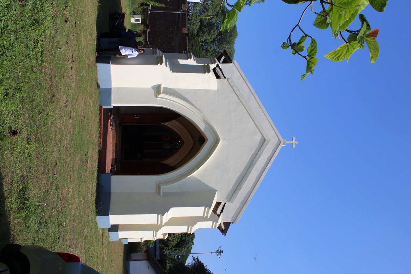 St. John's Anglican Church Thalassery, Gothic Revival facade built in 1869